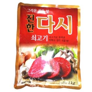 샘표식품 샘표 진한 다시 쇠고기 1kg (1개)