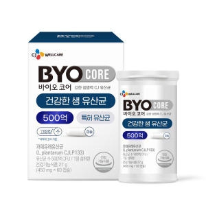 CJ웰케어 바이오 코어 건강한 생 유산균 500억 450mg 60캡슐 (2개)_이미지
