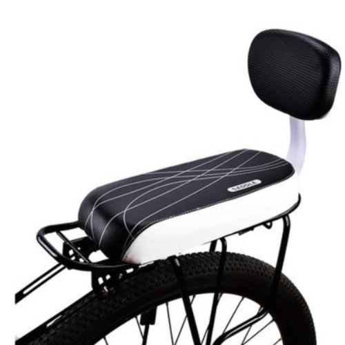 트리 자전거 등받이 일체형 안장 (블랙)_이미지