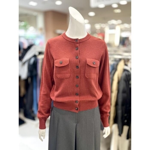 소 이브존01울라운드가디건형니트티셔츠AK4TA24RE