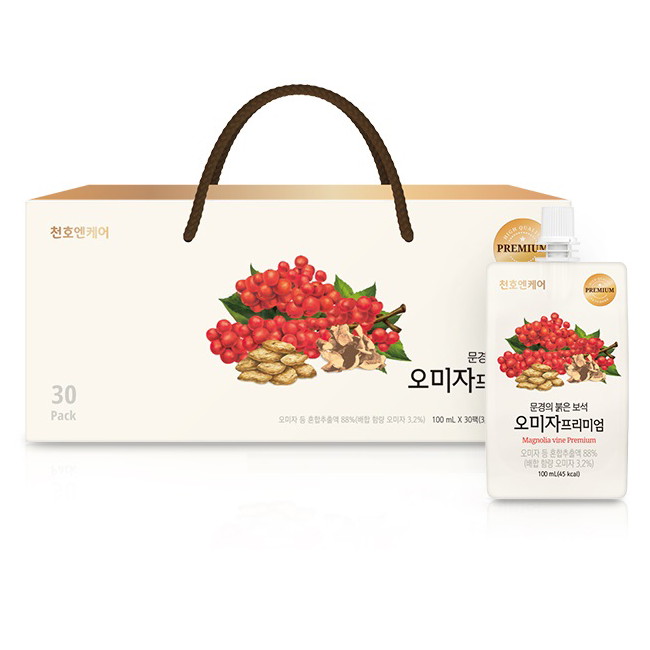 천호엔케어 오미자 프리미엄 100ml 30포 (3개)_이미지