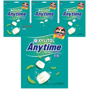 롯데 애니타임 민트 사탕 185g 4개_이미지