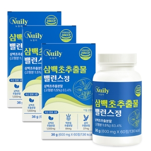 뉴일리 뉴일리 삼백초추출물 밸런스정 60정 (3개)_이미지