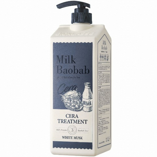 밀크바오밥 세라 트리트먼트 화이트머스크 1200ml (4개)_이미지