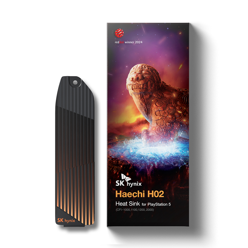 SK하이닉스 Haechi H02 Heat Sink for PS5 전용 방열판