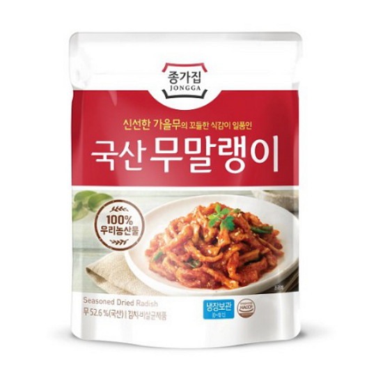 대상FNF 종가집 국산 무말랭이 120g (6개)