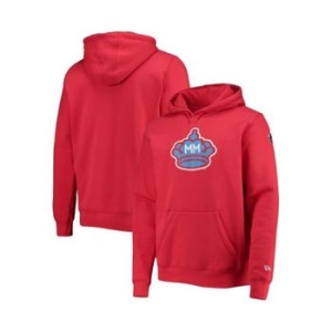 아미 New 에라 맨즈 레드 Mi Marlins 시티 Connect Pullover Hoodie 14350492 275957_이미지
