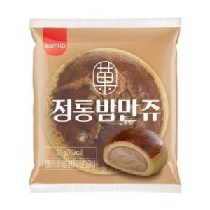 정통 밤만쥬 23g 100개 밤빵 옛날과자 옛날빵
