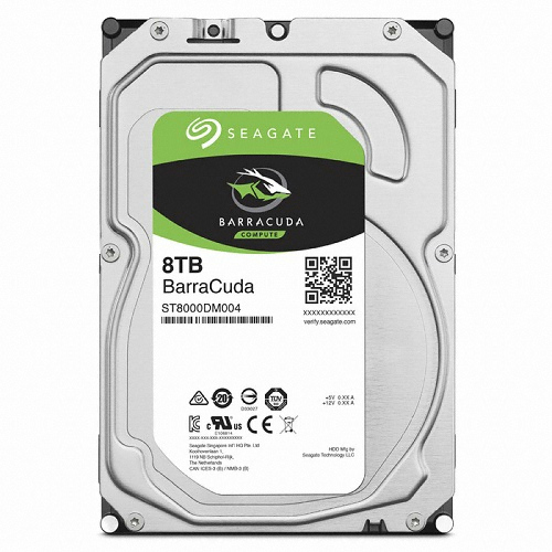 Seagate BarraCuda 패키지 5400/256M ST8000DM004 (5x8TB)_이미지
