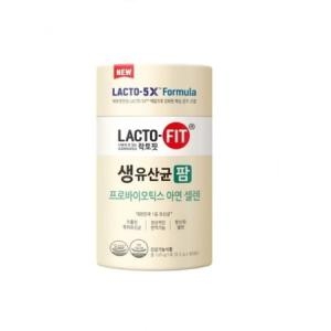 종근당건강 락토핏 5X 생유산균 팜 2g 60포 (1개)