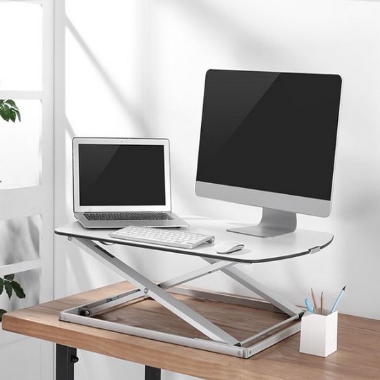 동서가구 스카온 초슬림 높이조절 스탠딩 책상 거치형 (790x560)_이미지