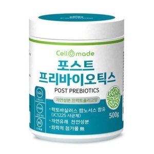 셀메이드 포스트 프리바이오틱스 500g이미지입니다. 누르면 해당 게시물로 새창이동합니다.