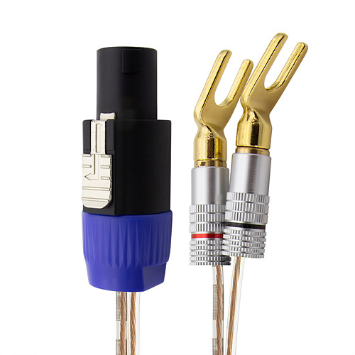 탑라인에이치디 솔탑 스피콘 to 말굽 30C OFC 스피커 케이블 (30m, SOLTOP-381)_이미지