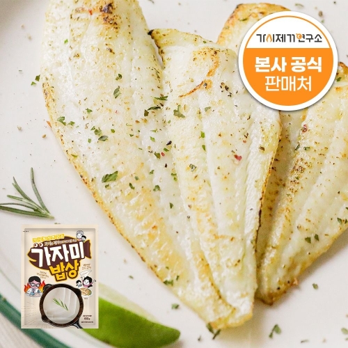 코리아펠라직 가시제거연구소 가자미밥상 순살 무염 가자미 흰살 생선 650g (2개)_이미지