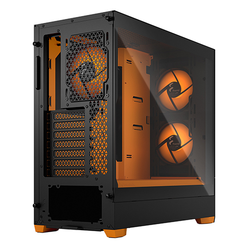 Fractal Design Pop Air RGB Clear 강화유리 Core (오렌지)_이미지