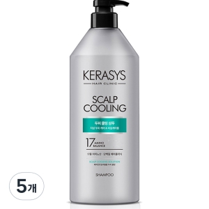 케라시스 두피 쿨링 단백질 샴푸 980ml (5개)_이미지