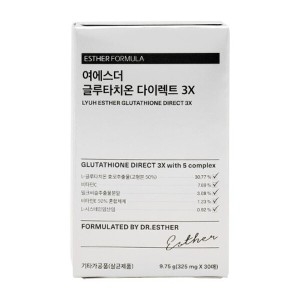 에스더포뮬러 여에스더 여에스더 글루타치온 다이렉트 3X 325mg 30매 (5개)_이미지