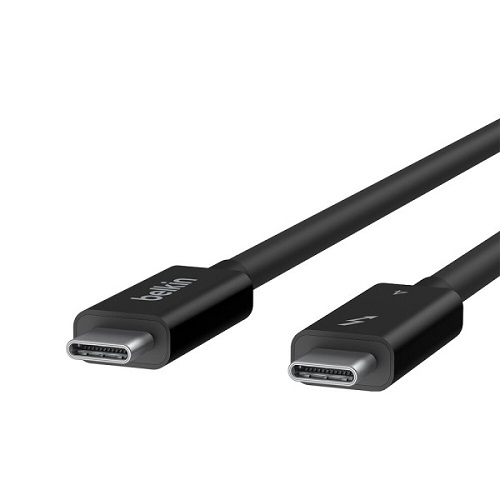 벨킨 썬더볼트4 C to C타입 케이블 INZ003bt1MBK (1m)_이미지