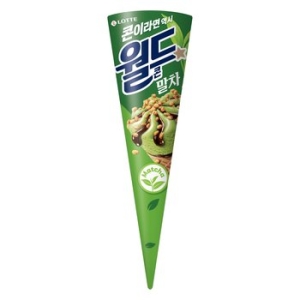 롯데제과 월드콘 말차 160ml (1개)_이미지