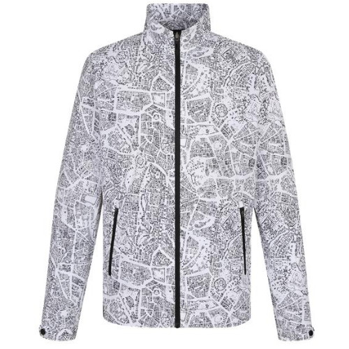 팬텀 아트워크 패턴 점퍼 211D1JP391