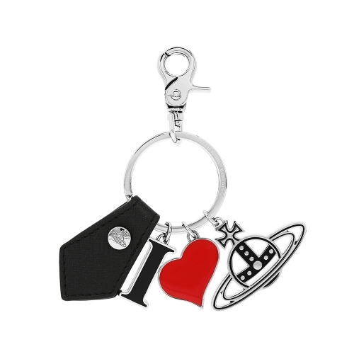 비비안웨스트우드 여성 I LOVE ORB 사피아노 키링_8203011EU S0021 N401_이미지