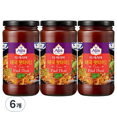 티아시아키친 태국 팟타이 소스 350g (6개)_이미지