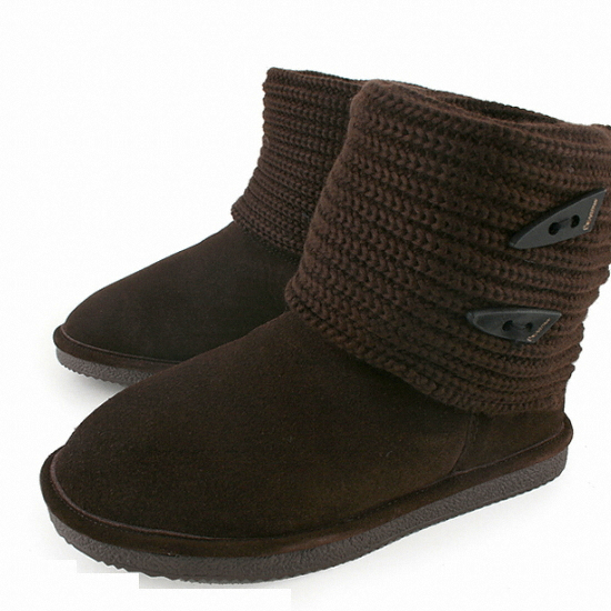 베어파우 케이블니트 초코 (CABLE KNIT Choco)_이미지