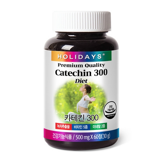 홀리데이즈  카테킨 300 60정 (1개)