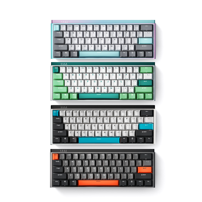 DURGOD K330w 영문 블루투스 유무선 기계식 키보드 (ION STORM, 저소음 적축)_이미지