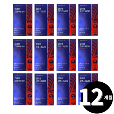 뉴트리원 코큐텐 코엔자임Q10 500mg 30캡슐 (12개)_이미지