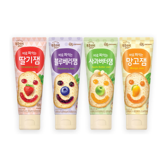 복음자리 짜먹는잼 4개 세트 400g (1개)_이미지