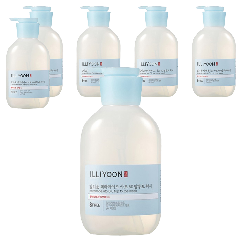 일리윤 세라마이드 아토 6.0 탑투토 워시 500ml (6개)_이미지