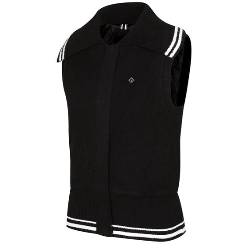 레노마골프 카라 방풍 구스 다운 니트 베스트 RWSVL8206 (199, 블랙)_이미지