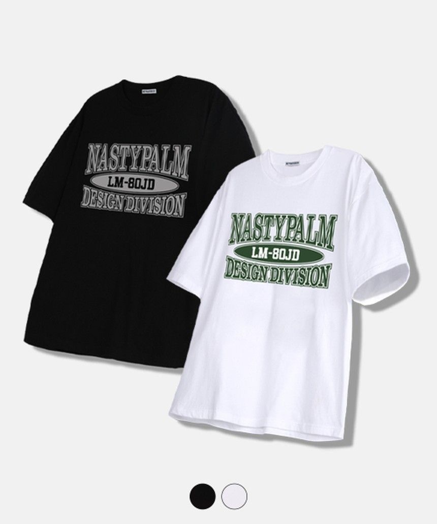엔피스튜디오 디자인 디비전 로고 티셔츠 2COLOR TS-06NP1_이미지