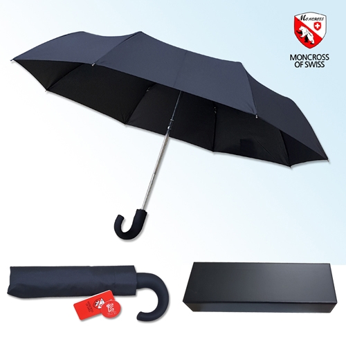 몽크로스 솔리드 곡자 3단완전자동우산