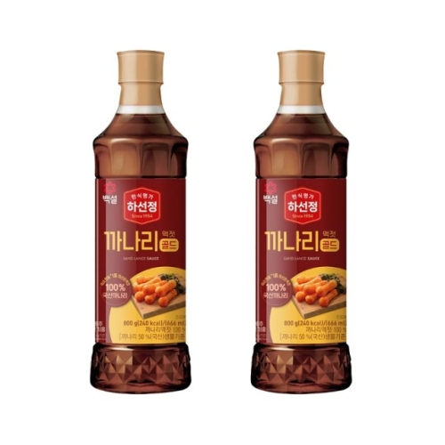 하선정 까나리액젓 골드 800g x2개_이미지