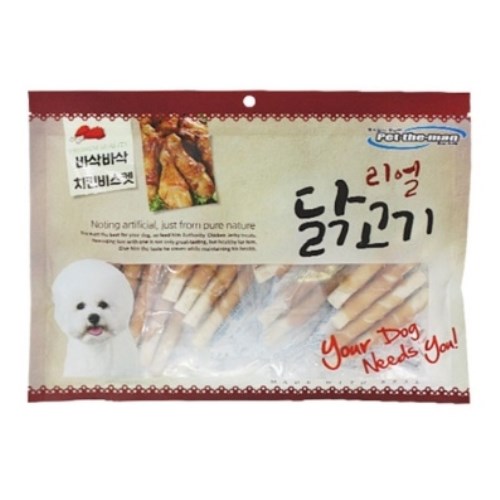 펫더맨 리얼 닭고기 바삭바삭 치킨비스켓 300g이미지입니다. 누르면 해당 게시물로 새창이동합니다.