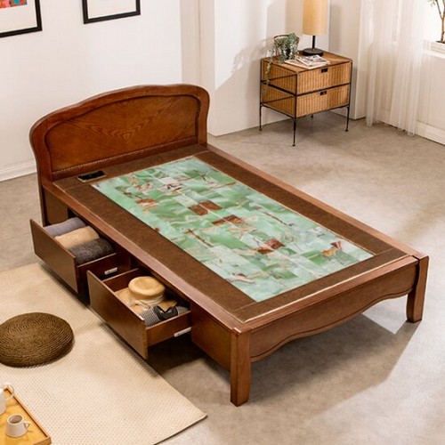 현대의료기 G206V2SS 서랍형 돌침대 SS (히말라야서펜틴)_이미지