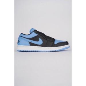조던 1 로우 블랙 유니버시티 블루 553558-041 스니커즈 신발