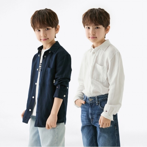 타미힐피거 린넨 블랜드 셔츠 2종 T42F1HSH230BT1