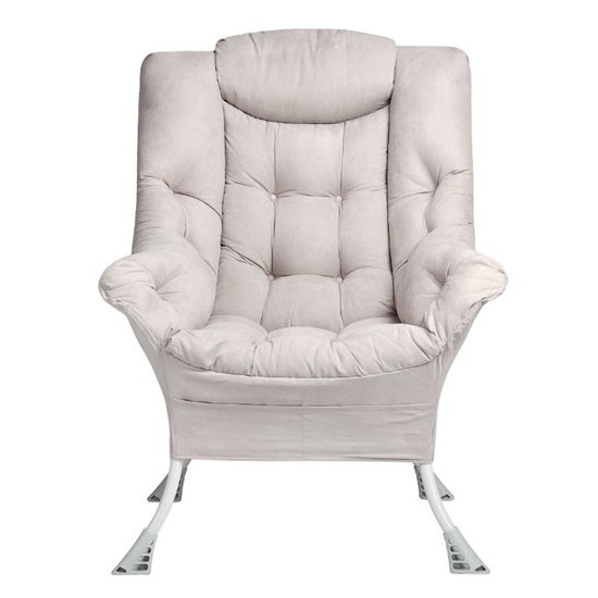 캠프밸리 릴렉스 밀란 플러스 패브릭 소파 1인용 (스툴포함)