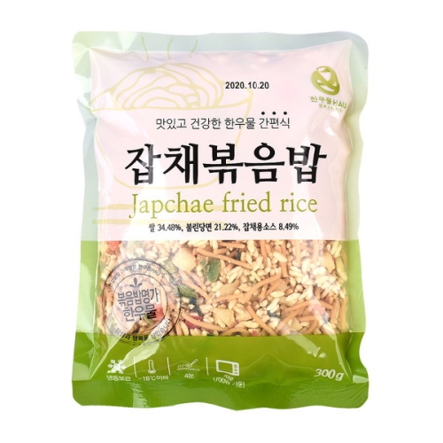 한우물  잡채 볶음밥 300g[5개]