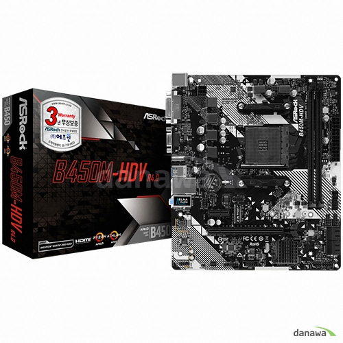 ASRock B450M-HDV R4.0 에즈윈_이미지