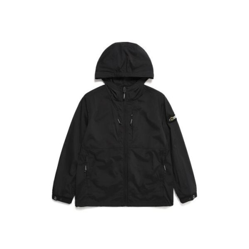 내쇼날 ltgt GEOGRAPHIC KIDS K232U자켓910 월리스 바람막이 자켓 CARBON BLACK 5001599945 ..