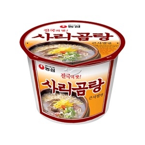 농심 사리곰탕 큰사발면 111g (64개)_이미지
