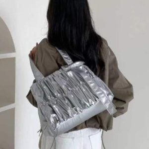 Rly 주름 20대 여행가방 PU 데일리 여성 패션 핸드백 가방 18862642