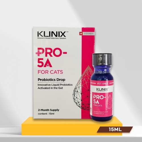  KLINIX PRO-5A 액상형 생유산균 고양이용 15ml [1개]