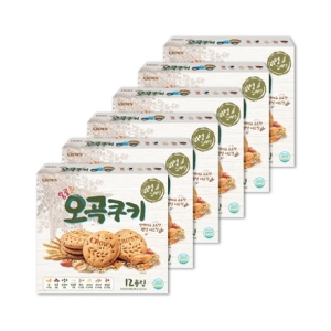 옹골진 오곡쿠키 288g x 6입 어린이간식 사무실과자