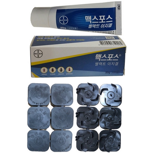 바이엘 맥스포스 셀렉트 이지겔 20g + 먹이캡 12개이미지입니다. 누르면 해당 게시물로 새창이동합니다.