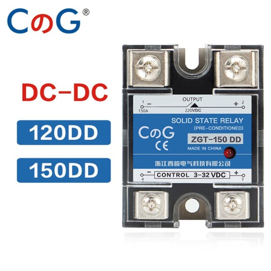 CG SSR-120DD 150DD 220V 380V 600V 단상 JGX DC 제어 방열판 3-32VDC 5-220VDC ..
